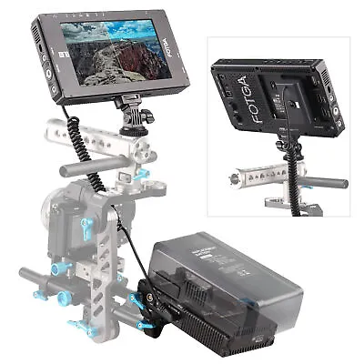 FOTGA A70T 7  Video Monitor Touch Screen&Dummy Battery&V-Mount Power Adapter Kit • $299.99