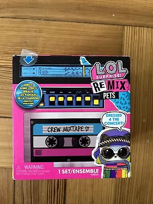 LOL Surprise! REMIX PETS Pack Crew MixTape Song Lyrics Mystery Figure L.O.L Set • £9.40