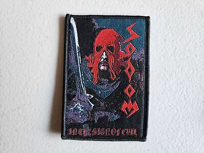 Sodom In The Sign Of Evil  Sew On Black Border Woven Patch • $7.99