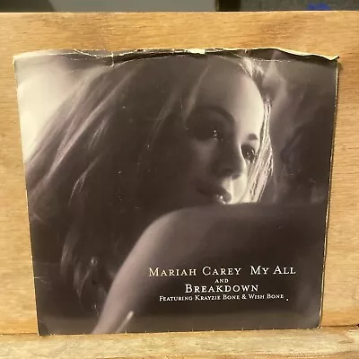 Mariah Carey My All / Breakdown Columbia 45 Rpm Vinyl Record R&b Soul • $20