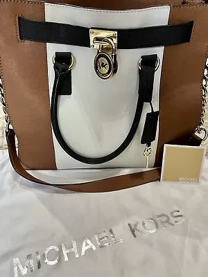 Michael Kors Hamilton Large Satchel Bag • $195