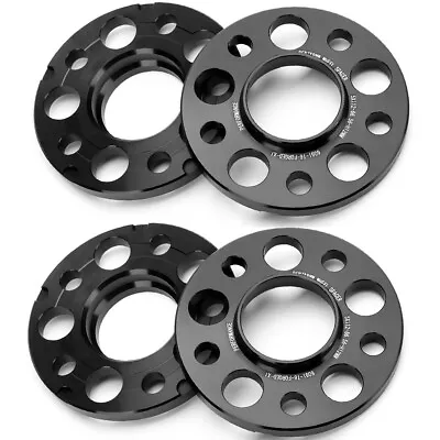 4x 12mm 5x112 Hubcentric Wheel Spacers 66.6 / 66.56 CB For Mercedes Benz AUDI • $59.99