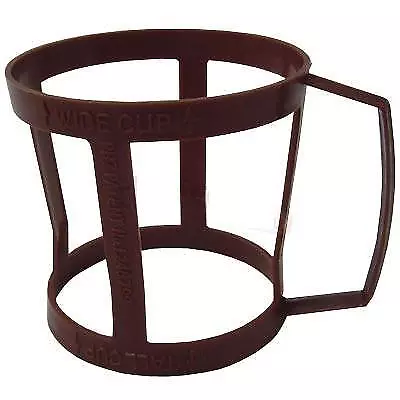 Brown Plastic Vending Cup Holders 12Pk 1609 • £11.40