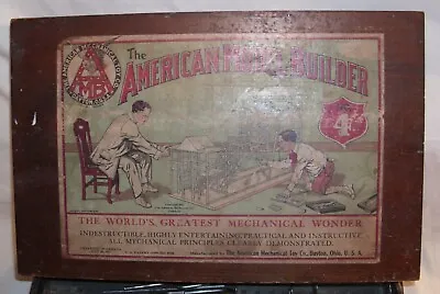 The American Model Builder Construction Toy Play Set Boxed 1913 • $99.99