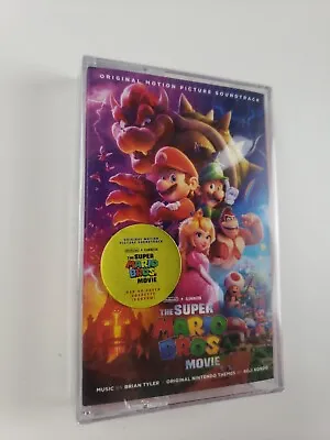 Super Mario Bros. Movie Soundtrack Cassette Tape Brand New Sealed Red Limited • $125