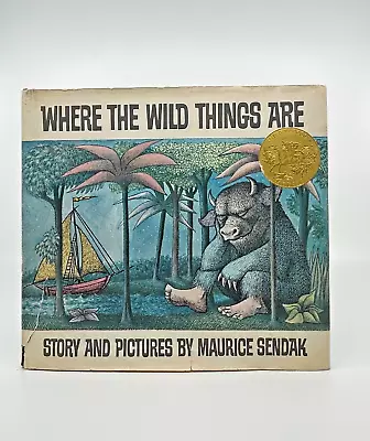 Where The Wild Things Are Maurice Sendak First Edition Second State Jacket 1963 • $500