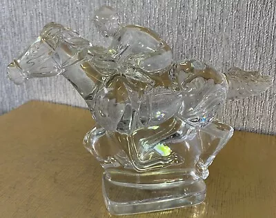 Waterford Irish  Crystal Racehorse  And Jockey Perfect • £175