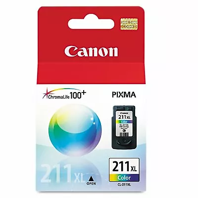 GENUINE Canon CL-211XL Color Ink For PIXMA MP270 MP280 MX350 MX410 IP2702 • $19.99