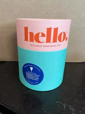 The Hello Cup Menstrual Cup BPA Free Reusable 1 Ct Size XS • $12.99