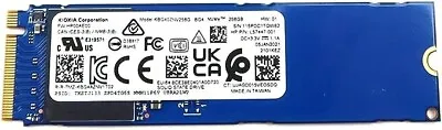 Toshiba Kioxia SSD 256GB BG4 M.2 2280 NVMe PCIe Gen3 X4 KBG40ZNV256G  Bulk Pack • £19.88