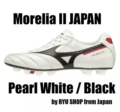 Mizuno MORELIA 2 Japan Pearl White / Black P1GA2001 09 Soccer Cleats • $209