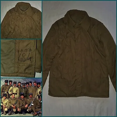 Russian Soviet Army Jacket Coat Uniform Afghan War SZ 48/4 Medium • $116.42