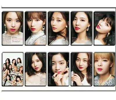 Kpop Twice Izone Itzy Waterproofed Photo Card Sticker Self-adhesive 10 Pcs  • $6.95