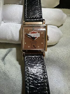 Vintage Bulova Harley Davidson Watch From 1940s. Winds And Runs. • $150