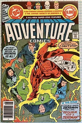 $19.99 • Buy Adventure Comics #464 VF/VF+ Mile High Collection W/COA DC Comics 1979 Deadman