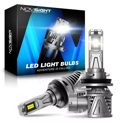 NOVSIGHT 60W 2x H8 H9 H11 LED Headlight Bulbs Hi/Low Beam Fit For Audi A5 2009 • $35.99