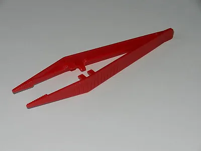 £2.70 • Buy Pk Of 5 - Plastic Tweezers 'Suregrip' Design - Red