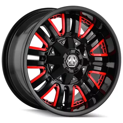 Mayhem 8070 Assault 18x9 5x4.5 /5x5  +18mm Gloss Black Wheel Rim 18  Inch • $179.99