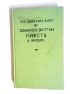 The Observer's Book Of Common Insects & Spiders (E F. Linssen - 1962) (ID:47619) • £11.19