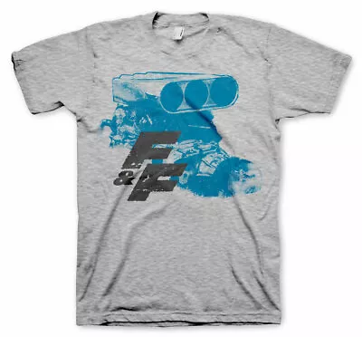 Fast And The Furious Engine Vin Diesel Official Tee T-Shirt Mens Unisex • $34.27