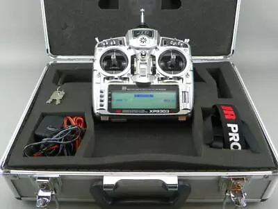 JR XP9303 R/C Remote 9 Channel Transmitter NET-J72P FM 72 Module PPM PCM & Case • $179.96