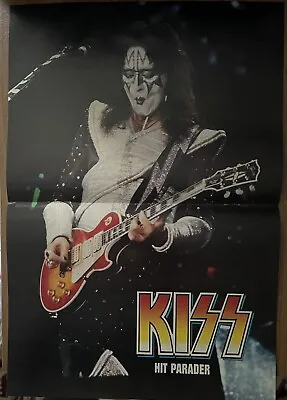 £10.87 • Buy Vintage Kiss Ace Frehley  Centerfold Hit Parader Magazine Pinup