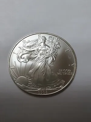 2008 1 Oz Silver American Eagle $1 Coin BU  • $38.05