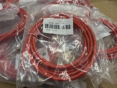 CAT6 10ft Ethernet Network Cable Rj45 Ethernet  Same Day Shipping QTY Avail • $1.13