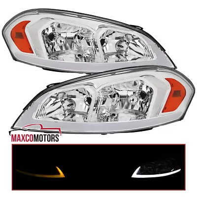 Headlights Fits 2006-2013 Chevy Impala 06-07 Monte Carlo Switchback LED Signal • $153.49