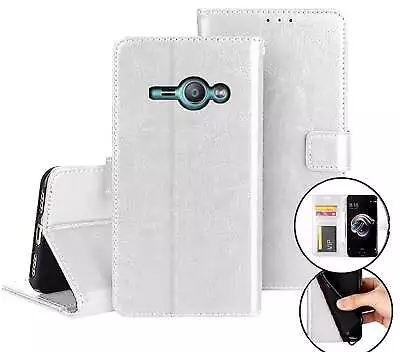 Galaxy J1 Ace Sm J110 Fine Leather Wallet Case Id Cash Compartment • $7.50