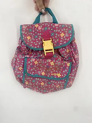 RARE Vintage 90s Gymboree Country Hearts Backpack Bag 1994 Pink Floral • $49.99