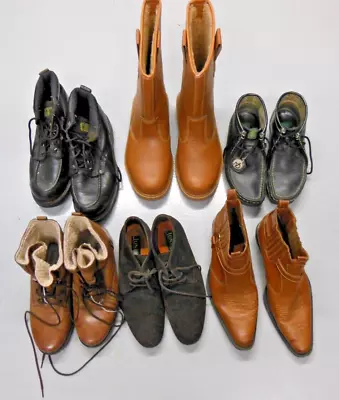 £5.99 • Buy MEN'S BOOTS BUNDLE X 6 Sizes 7-12 Inc CAT PAVERS JONES