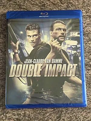 Double Impact (Blu-ray MGM 1991 Jean-Claude Van Damme Action) NEW / SEALED • $14.95