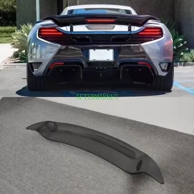 Real Carbon Fiber Rear Trunk Spoiler Wing For McLaren 650S MP4-12C VOR Style • $699.99