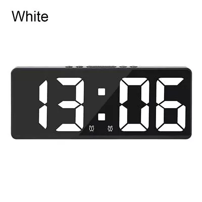 Backlight Number Clock LED Digital Alarm Clock Electronic Clock Large Number • $18.41