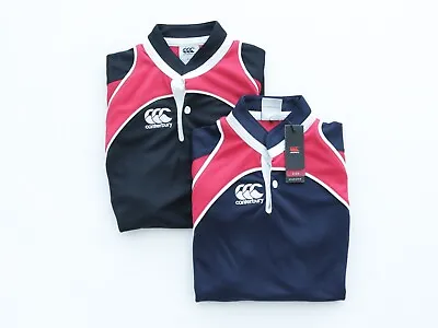 Canterbury Of New Zealand Rugby Jersey X 2 Boys Age 14 New Navy Black Ptp 18.5  • £25