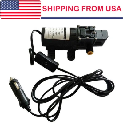 $20.95 • Buy 12Volt Water Pump 80W Self Priming Diaphragm High Pressure Automatic Switch