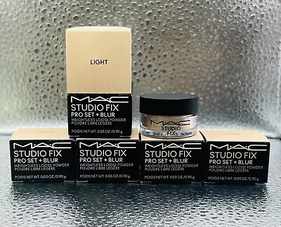 5x MAC Studio Fix Pro Set +blur Powder 0.03oz • $25.99