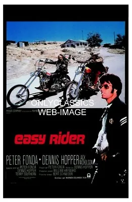 '69 Easy Rider Harley Davidson Chopper Motorcycle 11x17 Movie Poster Peter Fonda • $16.96