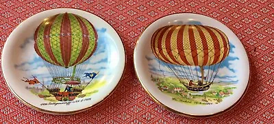 2 X Pall Mall Ware Hot Air Balloon Trinket Dishes. IN BEAUTIFUL CONDITION • £7.95