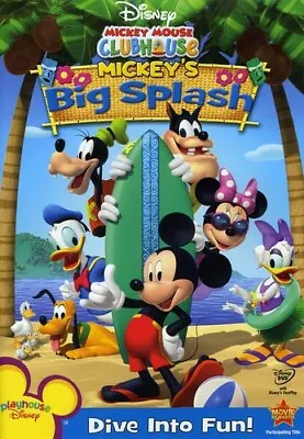 Mickey Mouse Clubhouse: Mickey's Big Splash - DVD • $5.82