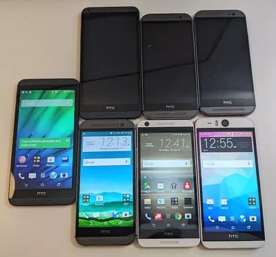 Lot Of (7) - Htc Mixed Models  - Mixed Carriers - Power On Tested Only • $110