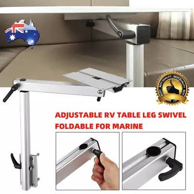 RVs Aluminum Alloy Movable Rotatable Height Adjustable Camper Caravan Table Leg • $88.95