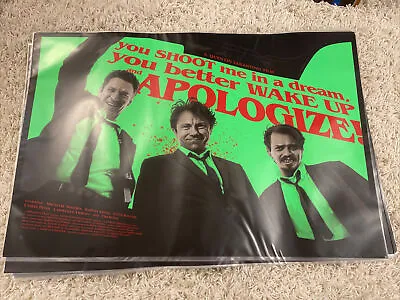 Quentin Tarantino Reservoir Dogs Movie Screenprint Marko Manev 1/1 Neon Green • $125