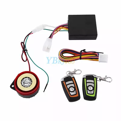 2 Way 12V 125db Motorcycle ABS Anti-theft Security Alarm System Remote Control • $18.01