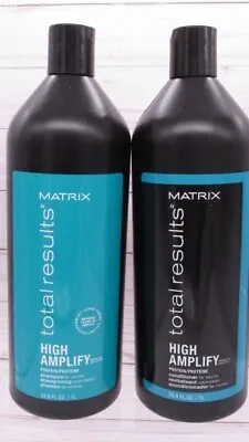 Matrix Total Results  HIGH AMPLIFY Volumizing Shampoo & Conditioner Set 33.8 OZ • $45.95