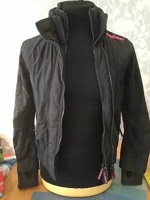 Superdry Windbomber Triple Zip Boys Medium (K9) • £16.99