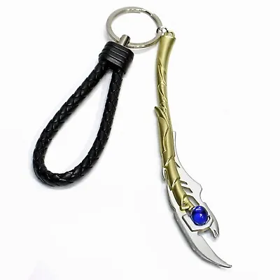 Cosplay Key Chain Car Keyrings Loki's Septer Blue Stone 5 1/2  Long • £7.71