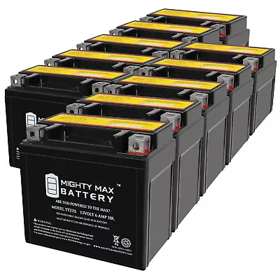 Mighty Max YTZ7S 12V Battery Compatible With E-Ton 70 Viper 70 10-13 - 10 Pack • $209.99