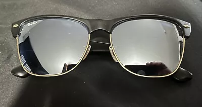 Ray-Ban RB4175 Wayfarer Clubmaster Matte Black Sunglasses • $65